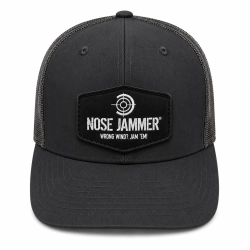 Curved Bill Trucker Hat BlackBlack